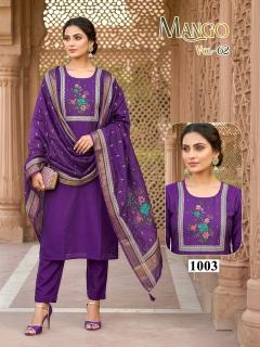 Desi kudi mango vol 62 wholesale long kurtis
